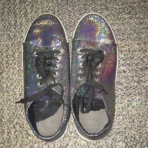 Holographic Sneakers Size 40